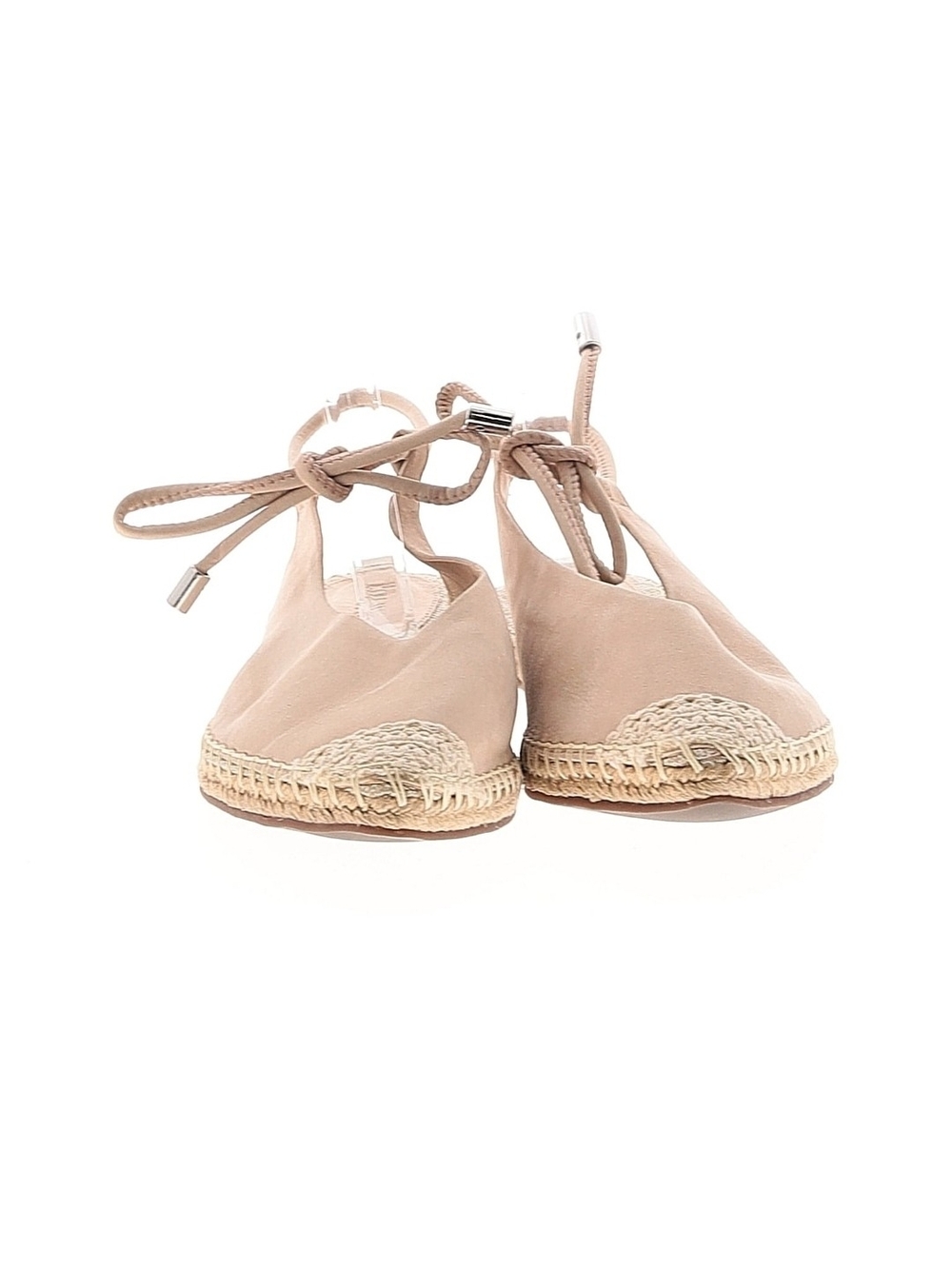 Schultz Lace-Up Tan Espadrille Flats for Women